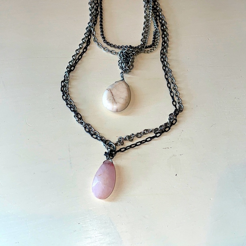 Banana Republic layered necklace